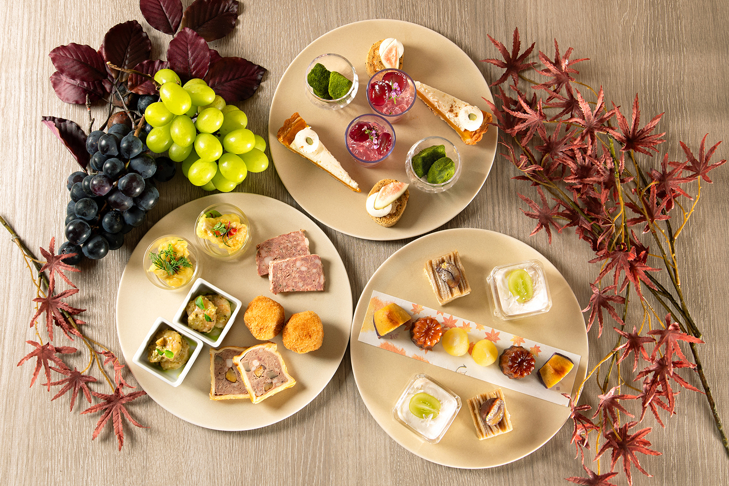 【Autumn Afternoon Tea】パティシエ特製季節のパフェ付