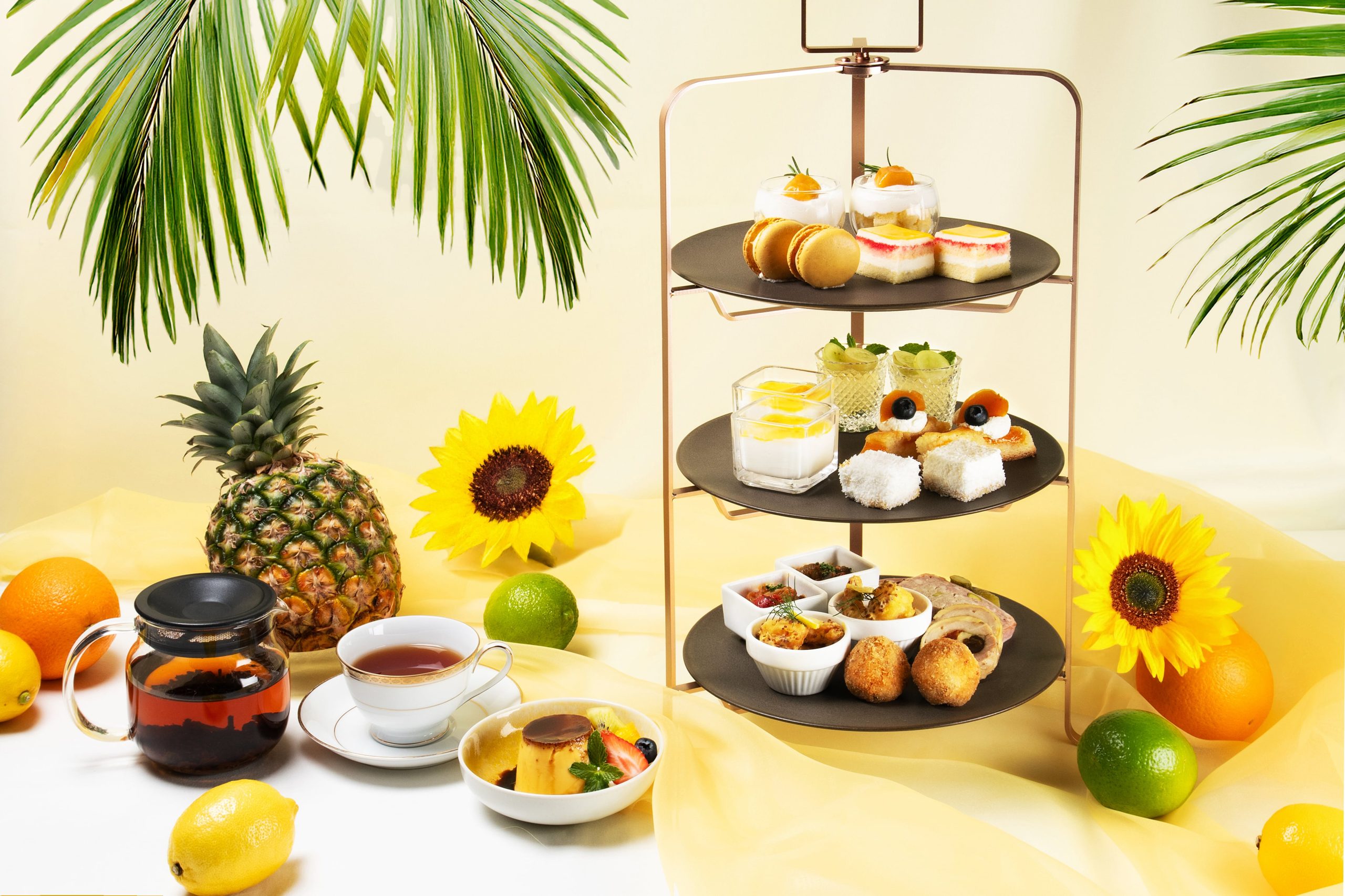【Summer Afternoon Tea】自家製カスタードプリン付