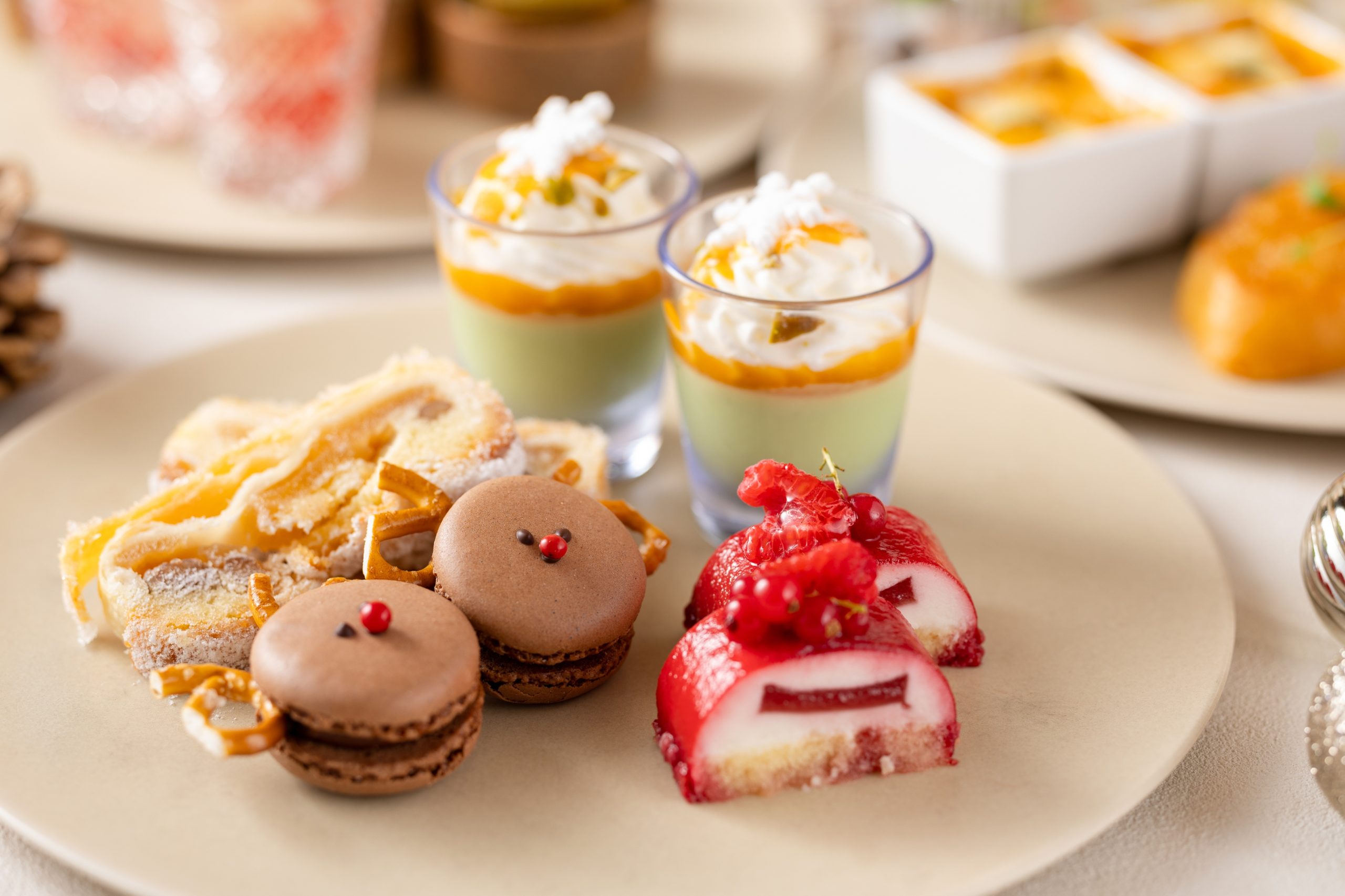 12/1～【Winter Afternoon Tea】カスタードプリン付