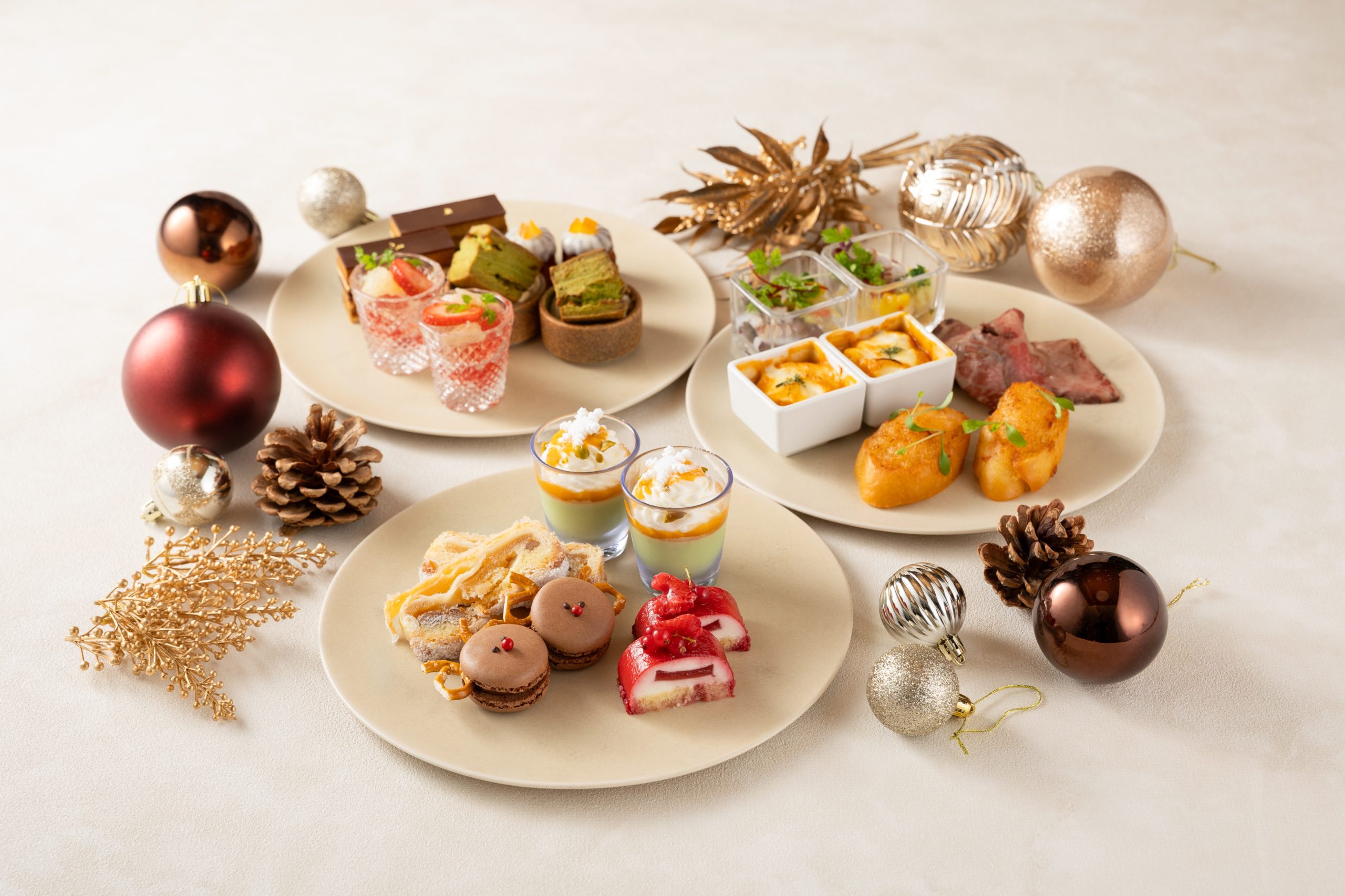 12/1～【Winter Afternoon Tea】カスタードプリン付